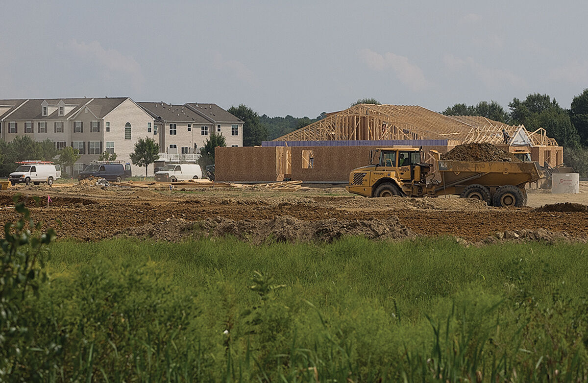 Residential construction site